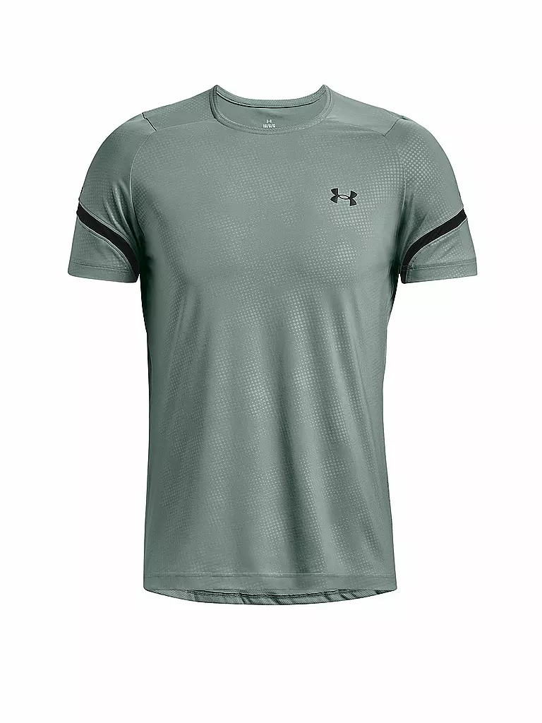 UNDER ARMOUR | Herren Fitnessshirt UA RUSH™ Emboss  | grün