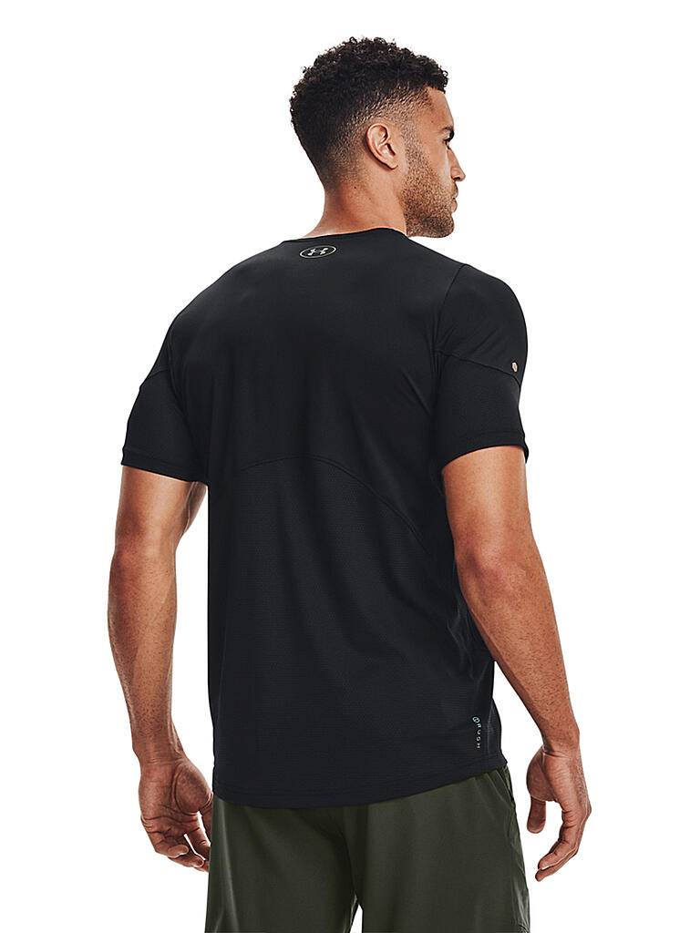 UNDER ARMOUR | Herren Fitnessshirt UA RUSH™ HeatGear® 2.0 | schwarz