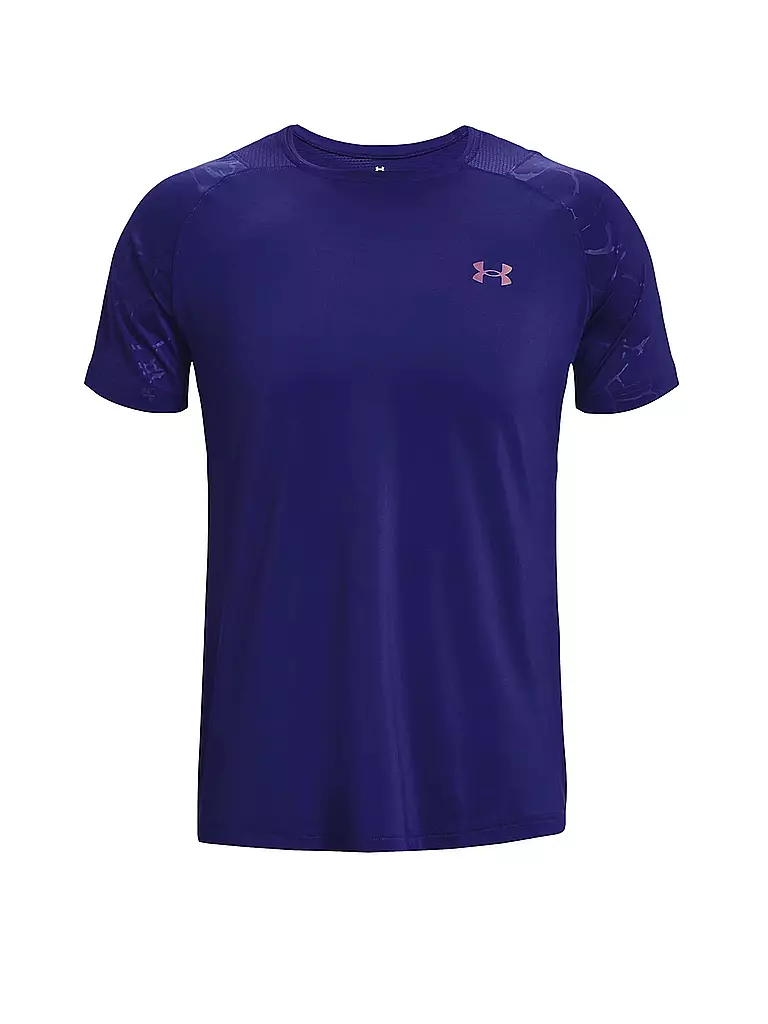 UNDER ARMOUR | Herren Fitnessshirt UA Rush Emboss | blau