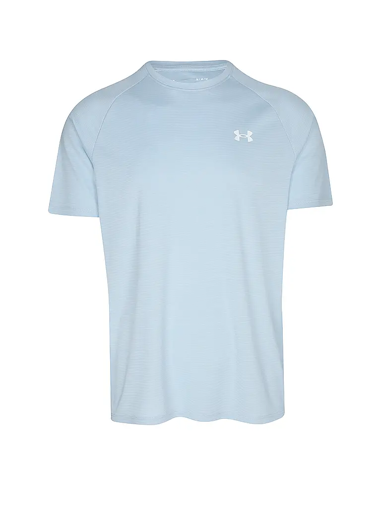 UNDER ARMOUR | Herren Fitnessshirt UA Tech™ Strukturiert | hellblau