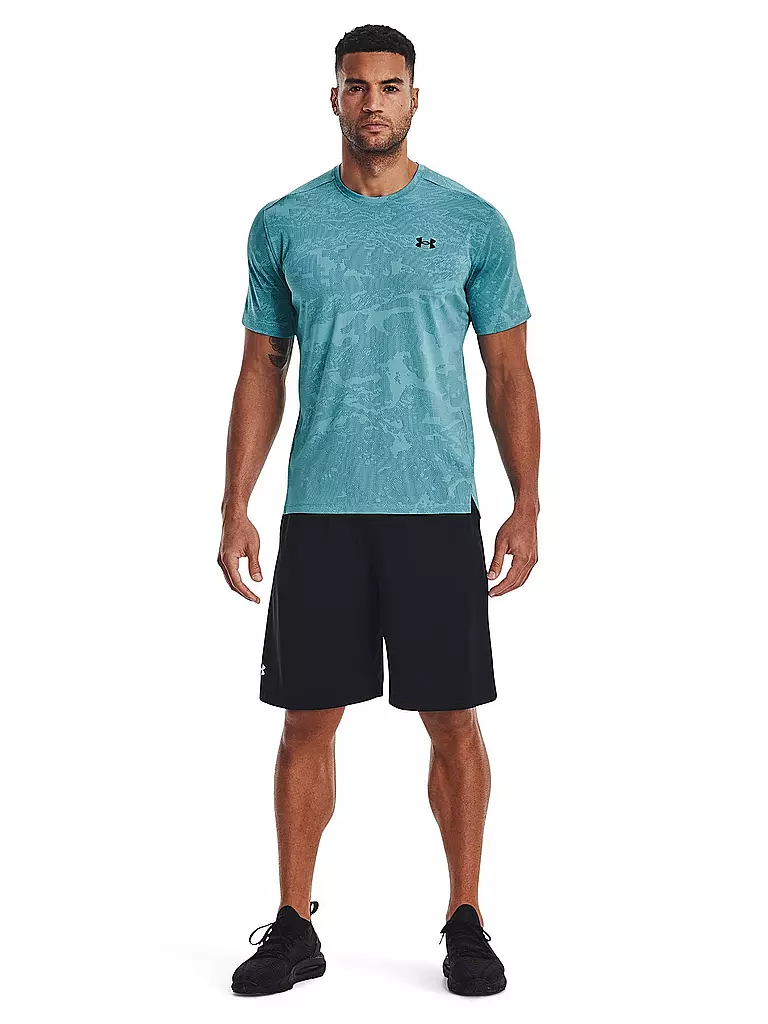 UNDER ARMOUR | Herren Fitnessshirt UA Tech™ Vent Jacquard | hellblau