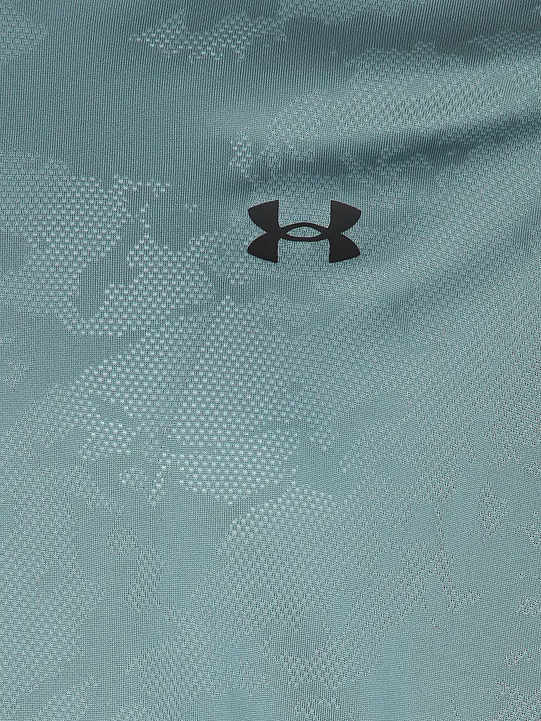 UNDER ARMOUR | Herren Fitnessshirt UA TechTM Vent Jacquard | petrol
