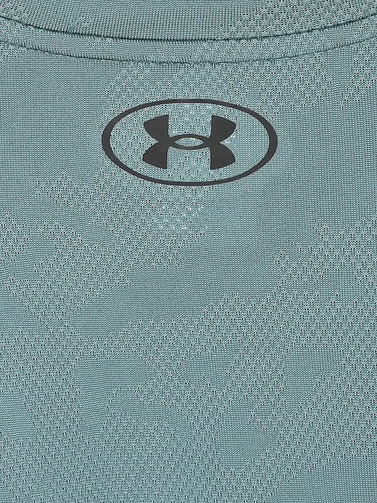 UNDER ARMOUR | Herren Fitnessshirt UA TechTM Vent Jacquard | petrol