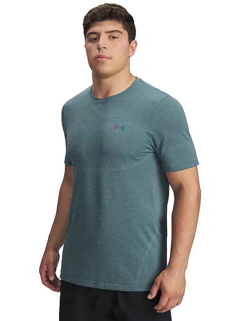 UNDER ARMOUR | Herren Fitnessshirt UA Vanish Elite Seamless | petrol