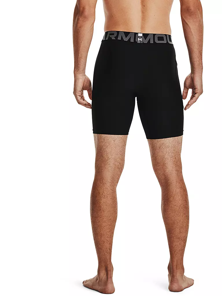 UNDER ARMOUR | Herren Fitnessshort HeatGear® Armour Kompression | schwarz