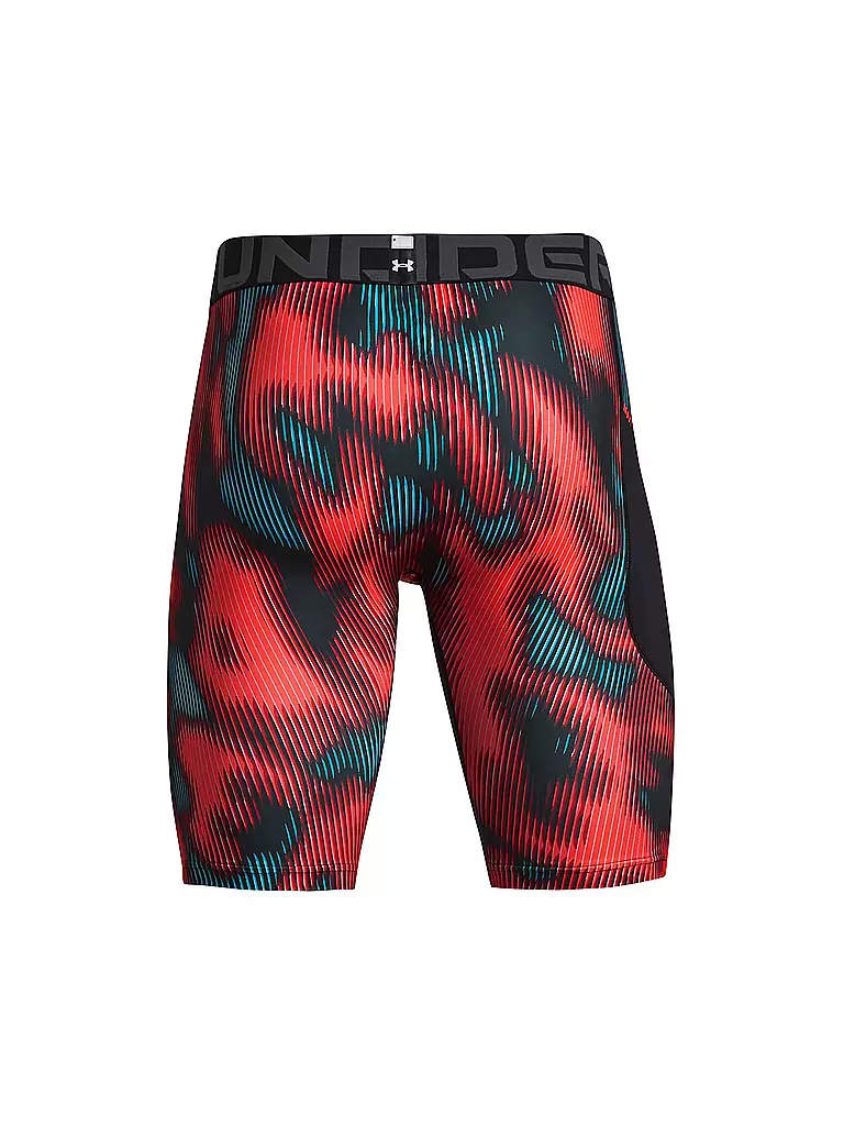 UNDER ARMOUR | Herren Fitnessshort HeatGear® Printed  | rot