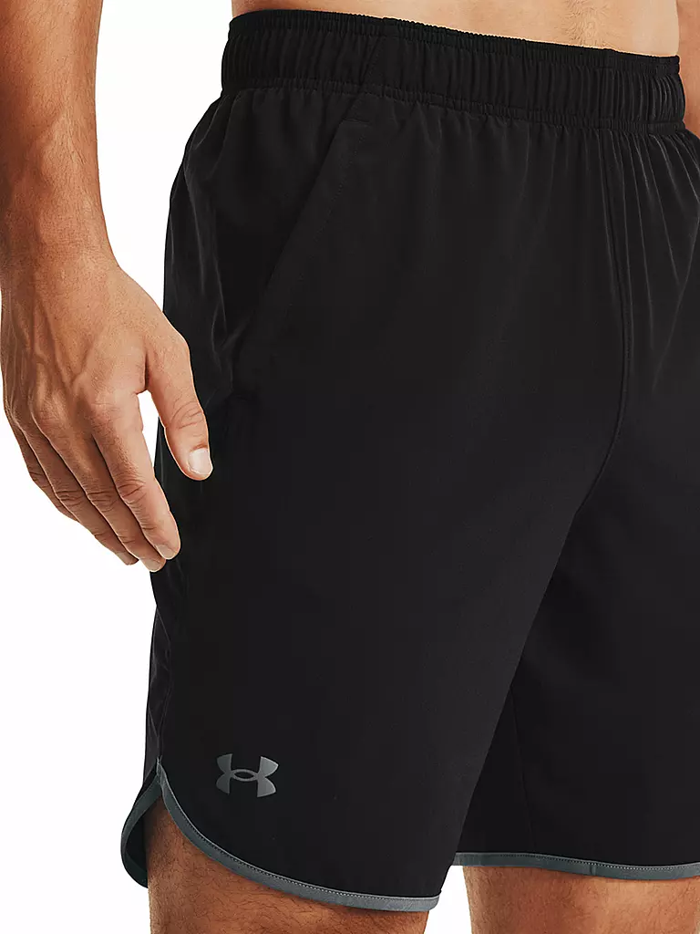 UNDER ARMOUR | Herren Fitnessshort UA HITT Woven | schwarz