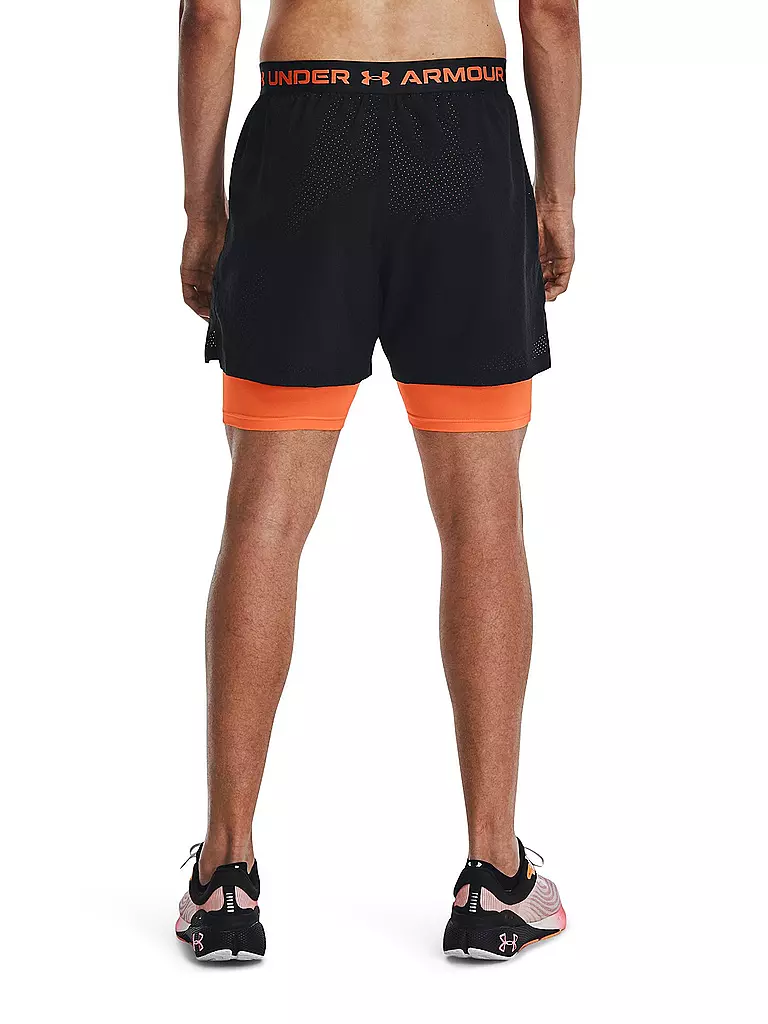 UNDER ARMOUR | Herren Fitnessshort UA Vanish Woven 2-in-1 Vent  | schwarz