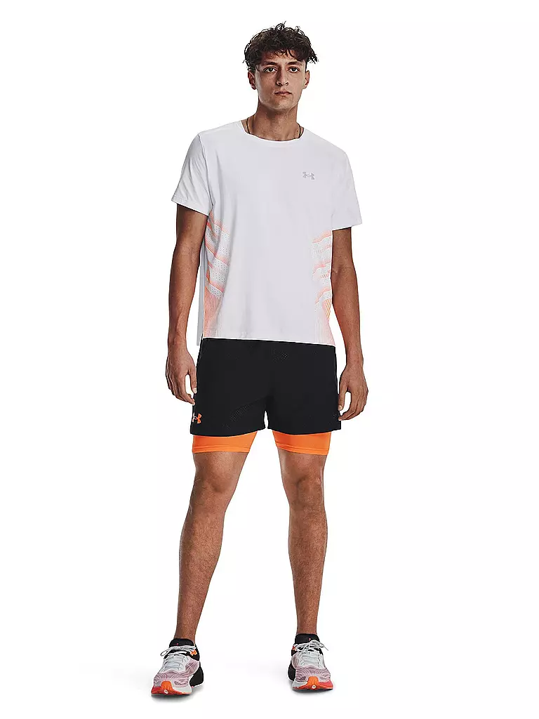 UNDER ARMOUR | Herren Fitnessshort UA Vanish Woven 2-in-1 Vent  | schwarz