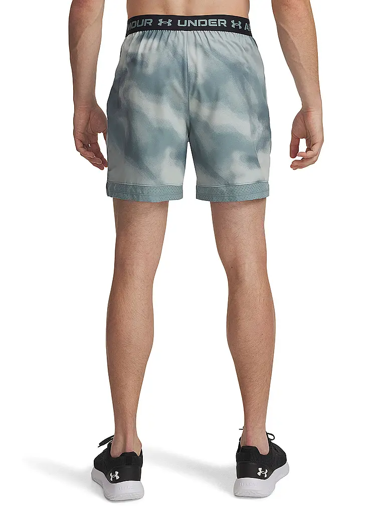 UNDER ARMOUR | Herren Fitnessshort UA Vanish Woven 6in Prnts STS | petrol