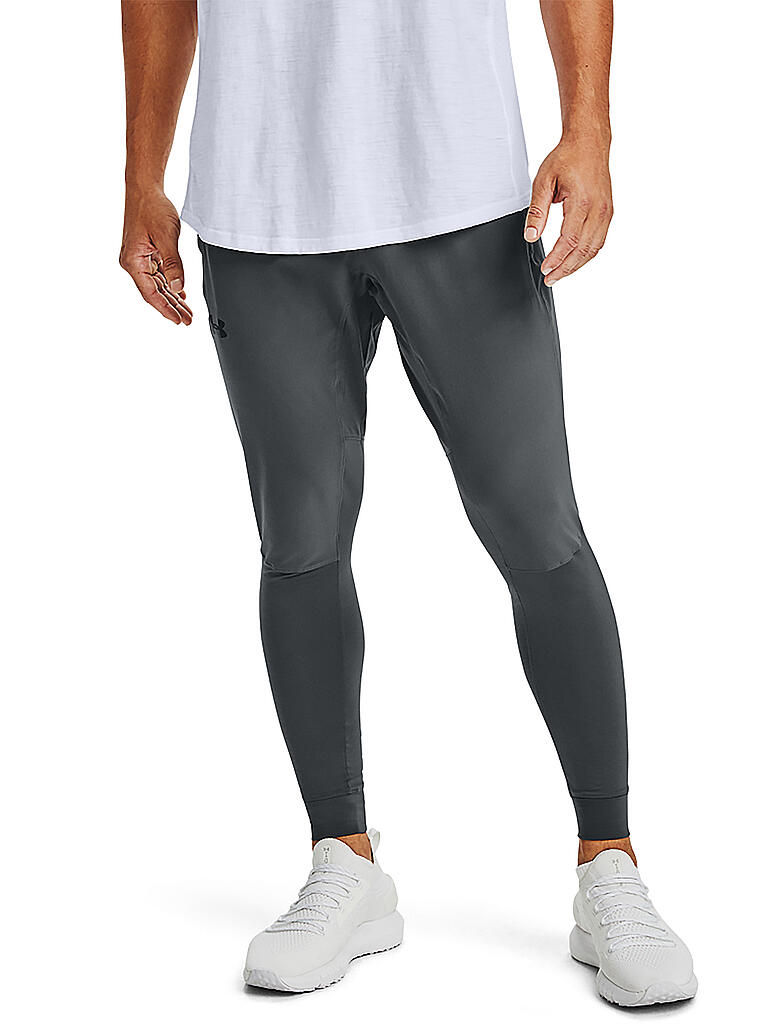 UNDER ARMOUR | Herren Fitnesstight UA Hybrid Hose | grau