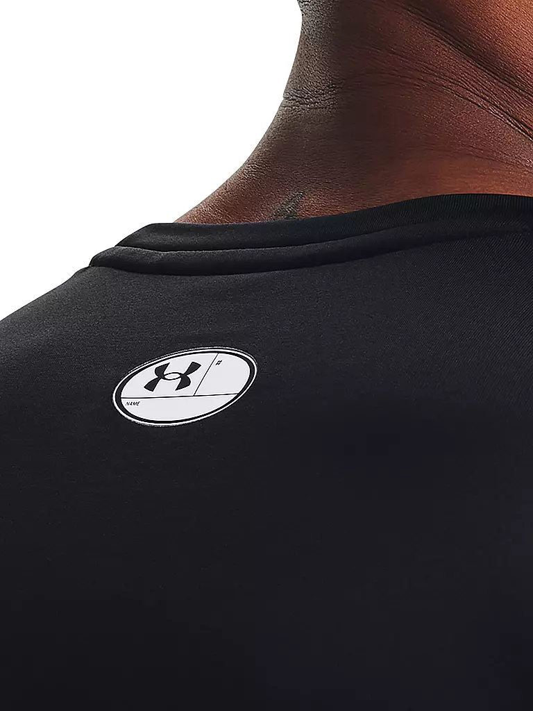 UNDER ARMOUR | Herren Fußball Unterziehshirt ColdGear® Armour Fitted Crew | schwarz