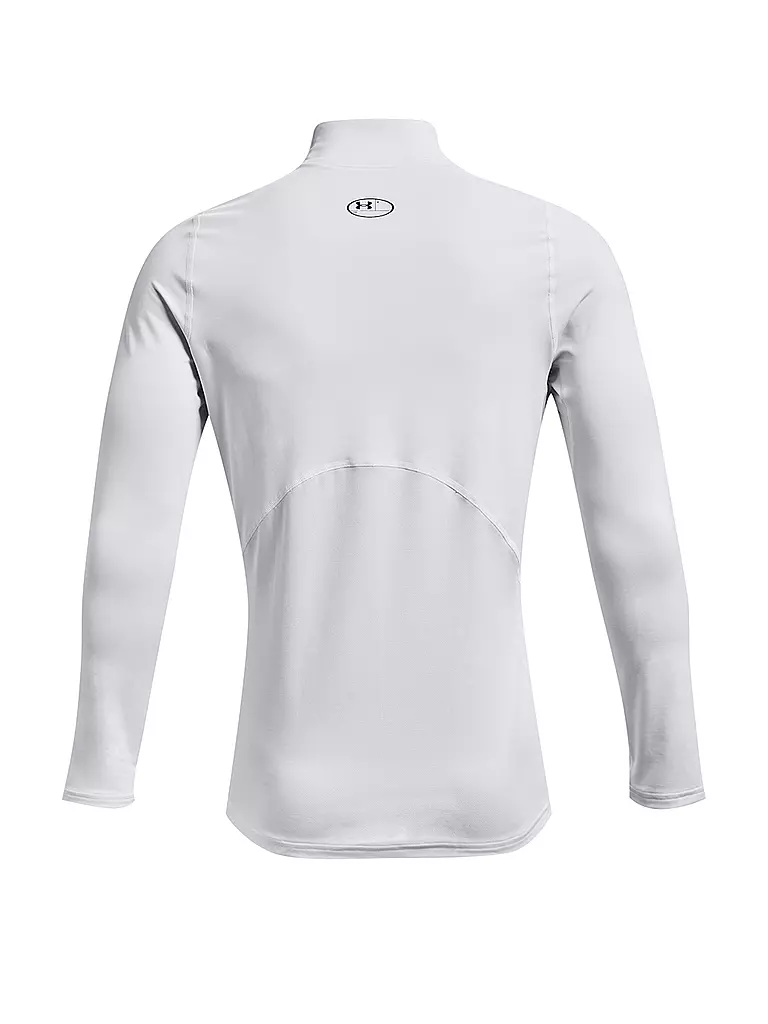 UNDER ARMOUR | Herren Fußball Unterziehshirt ColdGear® Armour Fitted Twist Mock | weiss