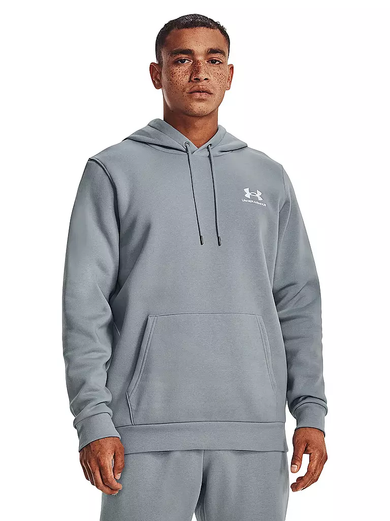 UNDER ARMOUR | Herren Hoodie UA Essential Fleece | hellblau