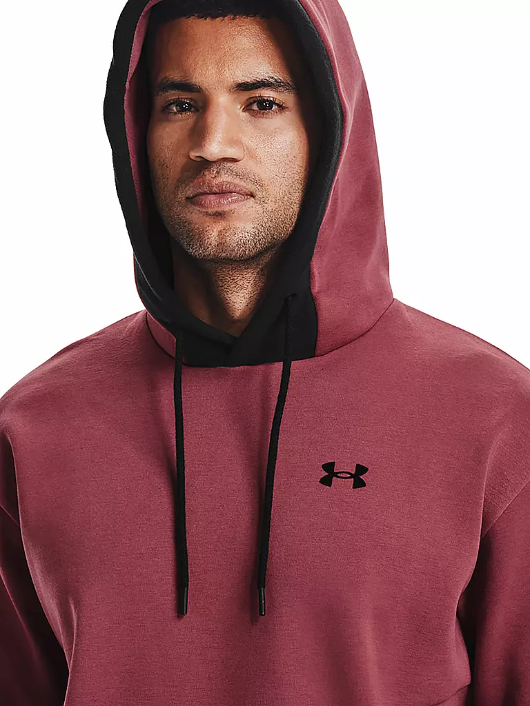 UNDER ARMOUR | Herren Hoodie UA RECOVER™ Fleece  | rot