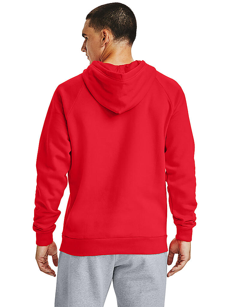 UNDER ARMOUR | Herren Hoodie UA Rival Fleece | rot