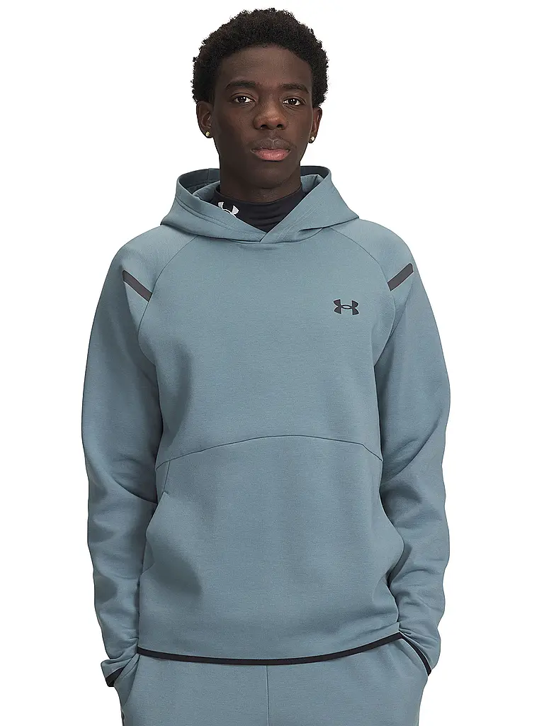 UNDER ARMOUR | Herren Hoodie UA Unstoppable Fleece | petrol
