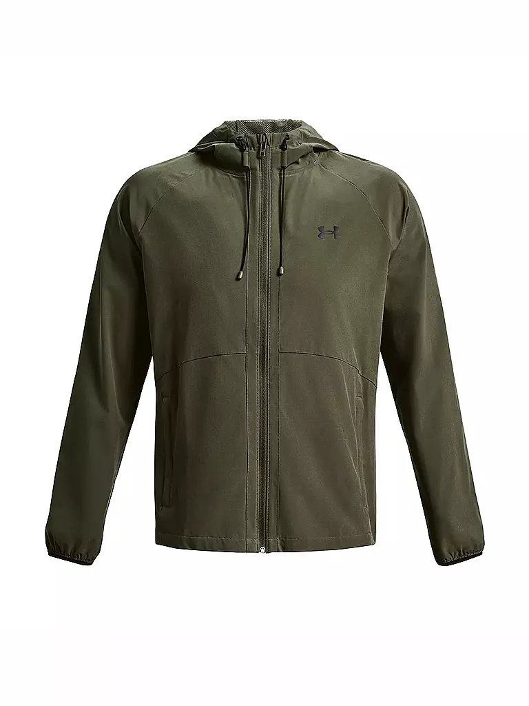 UNDER ARMOUR | Herren Jacke UA Windbreaker aus Stretchgewebe | olive