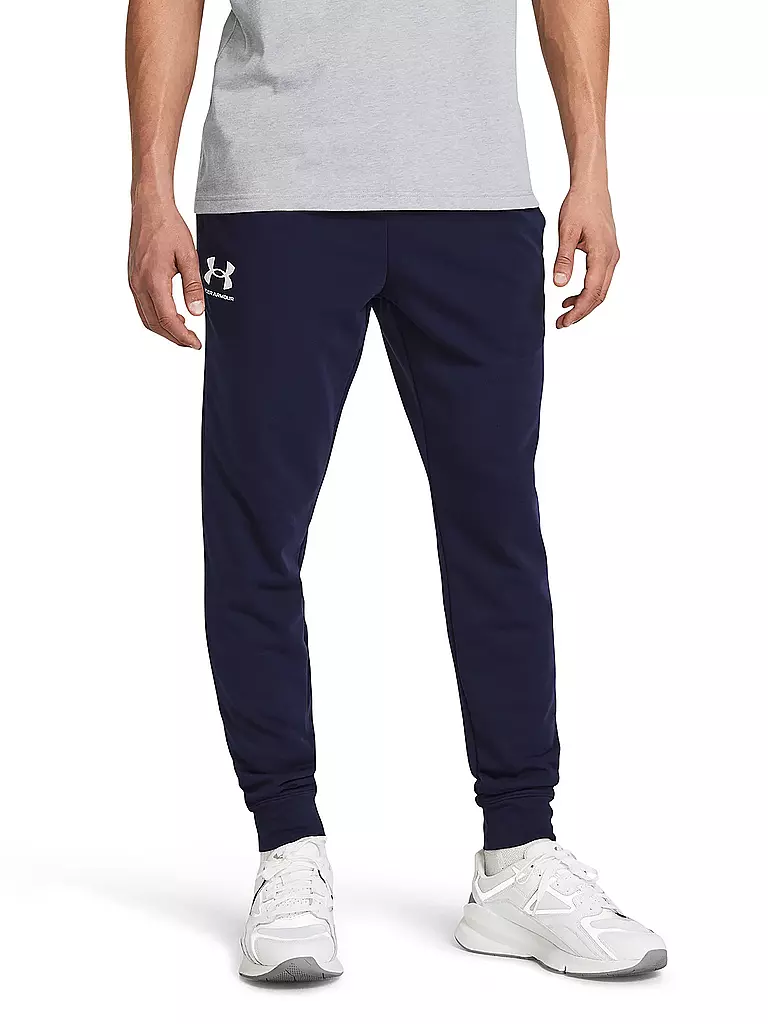 UNDER ARMOUR | Herren Jogginghose UA Rival Terry | dunkelblau