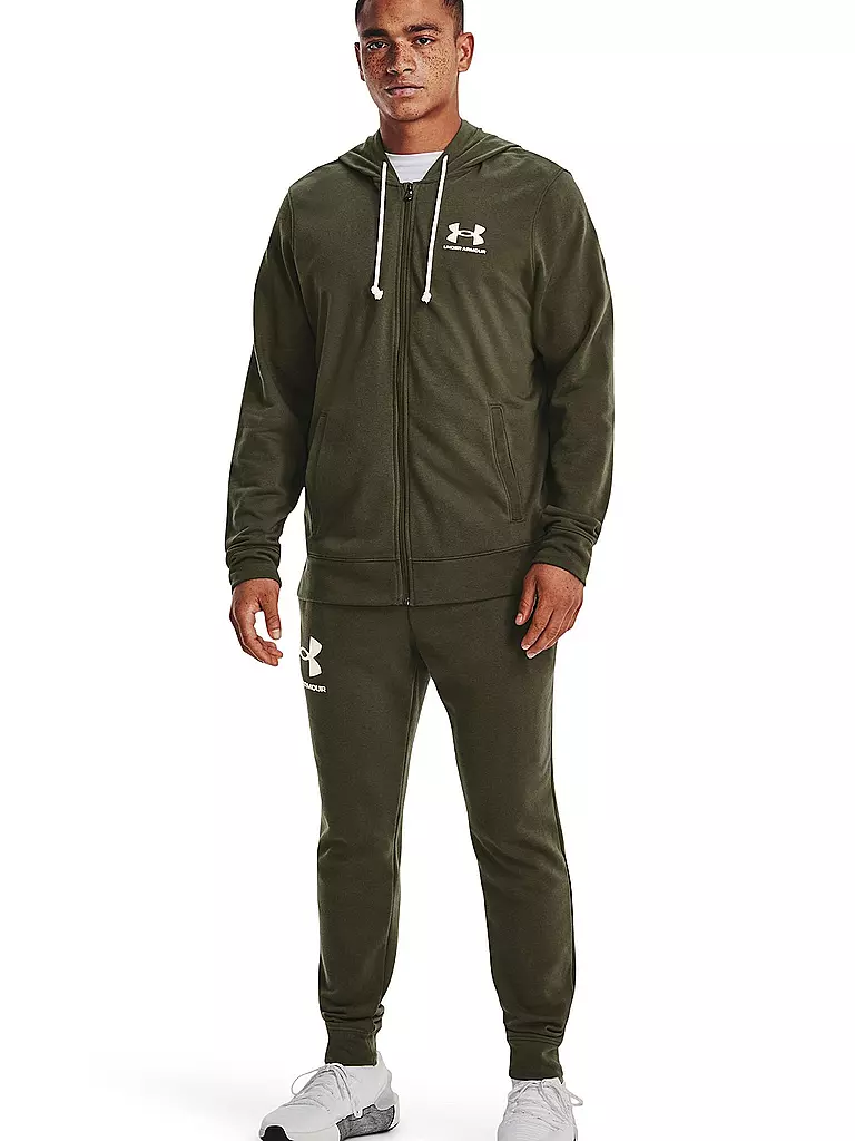 UNDER ARMOUR | Herren Jogginghose UA Rival Terry | olive