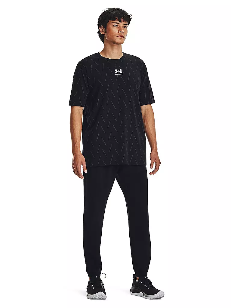 UNDER ARMOUR | Herren Jogginghose UA-Stretch Woven | schwarz