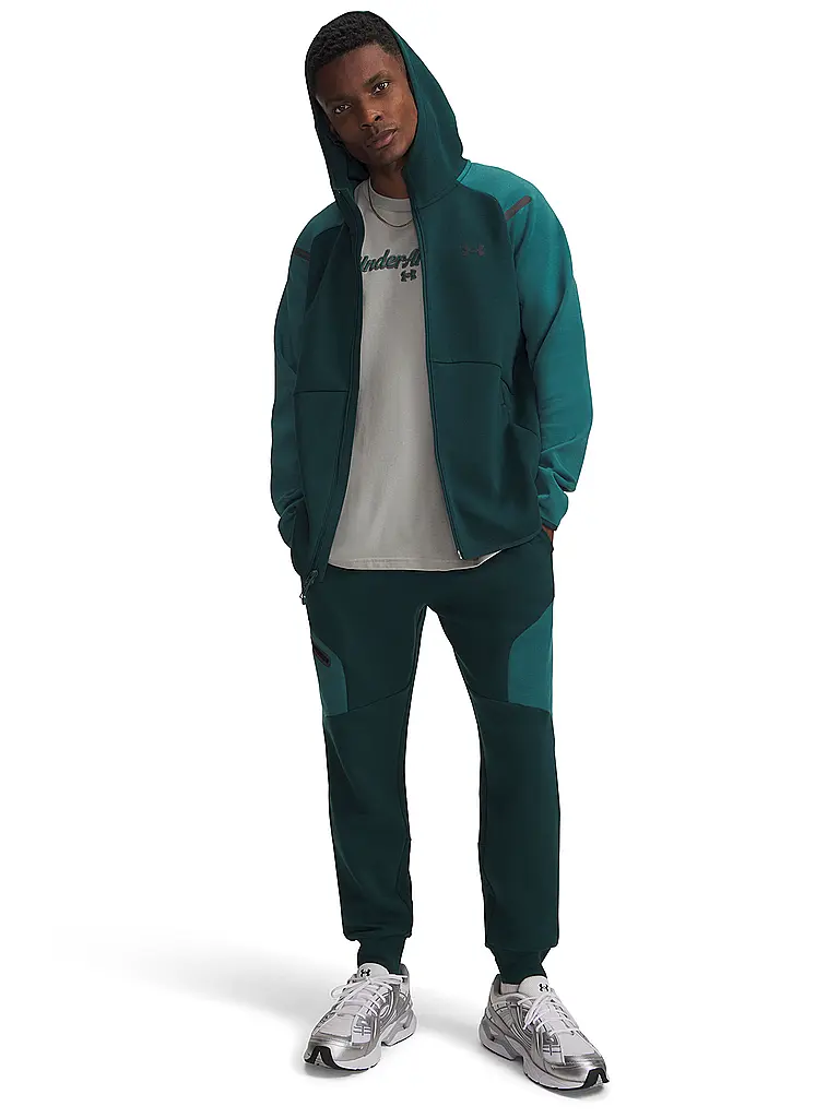 UNDER ARMOUR | Herren Jogginghose Unstoppable | Dunkelgrün