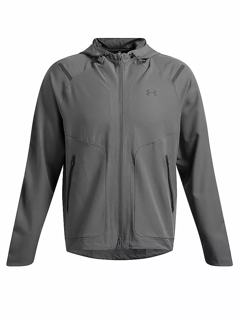 UNDER ARMOUR | Herren Kapuzenjacke UA Unstoppable | grau