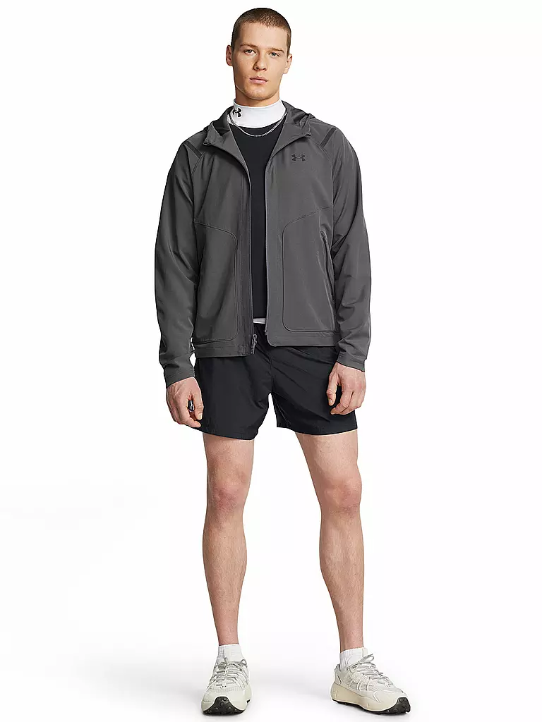 UNDER ARMOUR | Herren Kapuzenjacke UA Unstoppable | grau