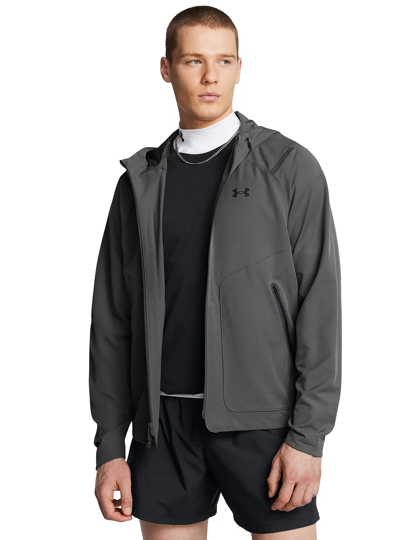 UNDER ARMOUR | Herren Kapuzenjacke UA Unstoppable | grau