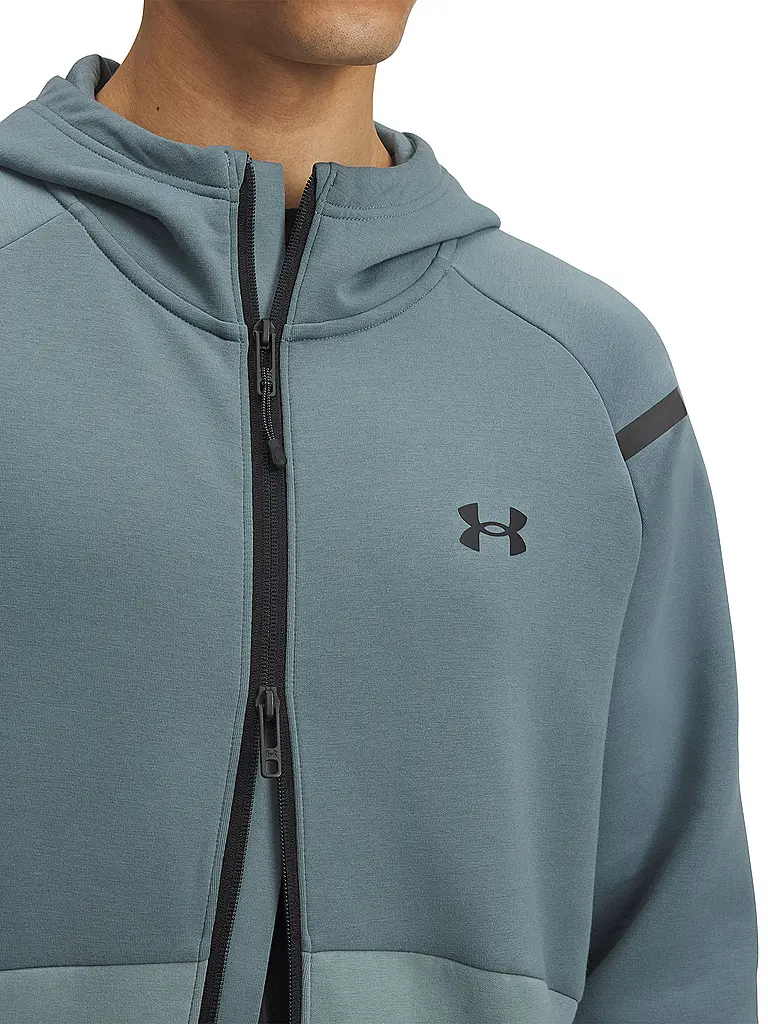 UNDER ARMOUR | Herren Kapuzenjacke UA Unstoppable | petrol