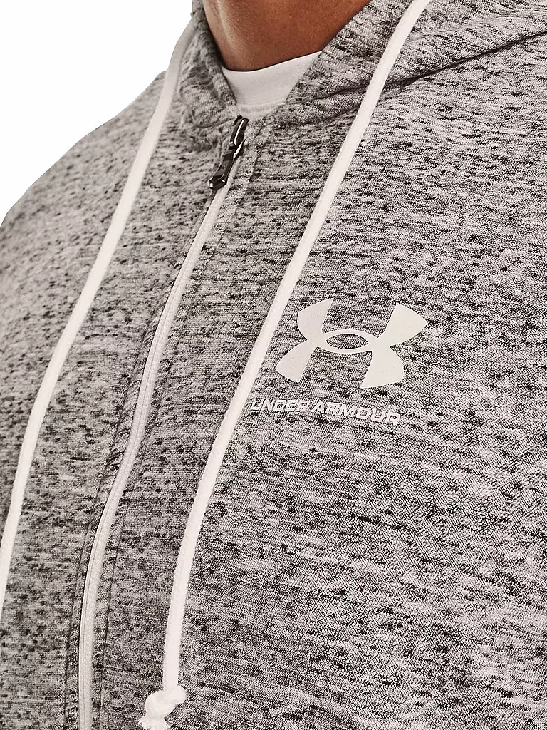 UNDER ARMOUR | Herren Kapuzenpullover UA Rival Terry | grau