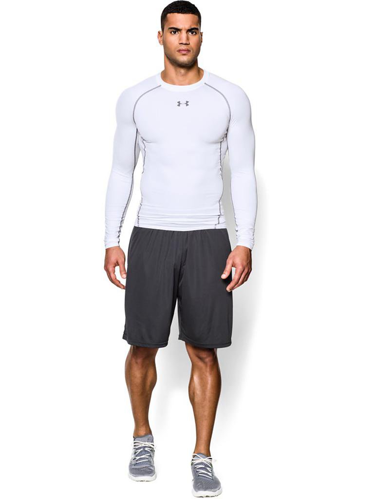 UNDER ARMOUR | Herren Kompressions-Shirt UA HeatGear® Armour | weiß