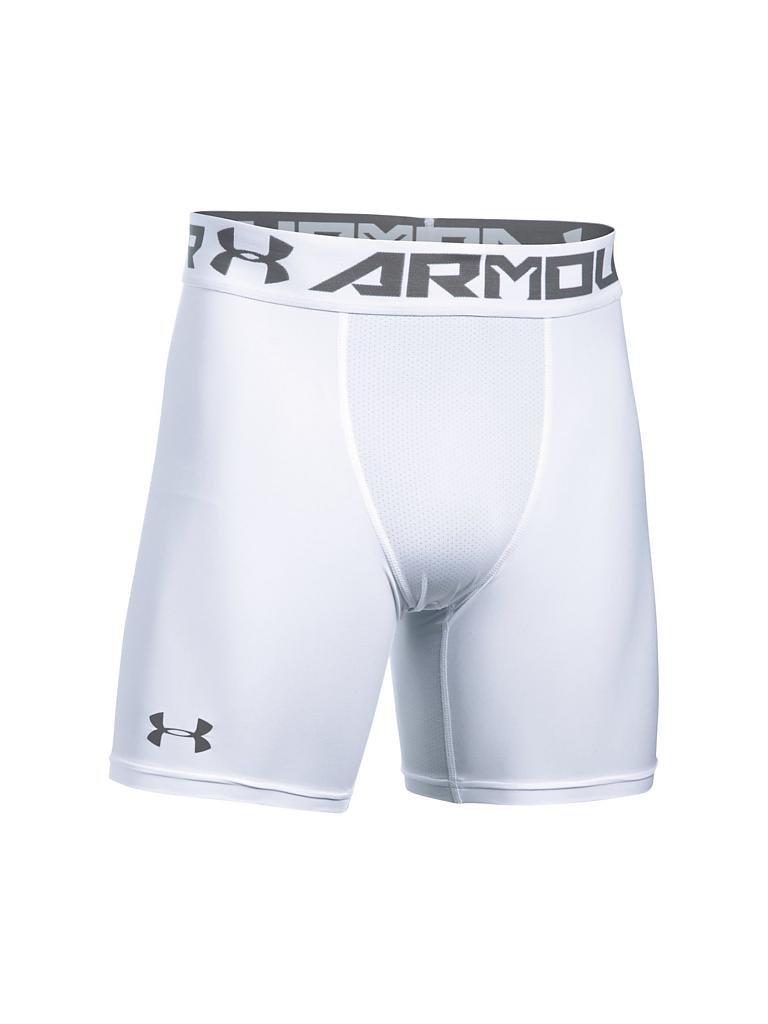 UNDER ARMOUR | Herren Kompressions-Short UA HeatGear® Amour | weiß