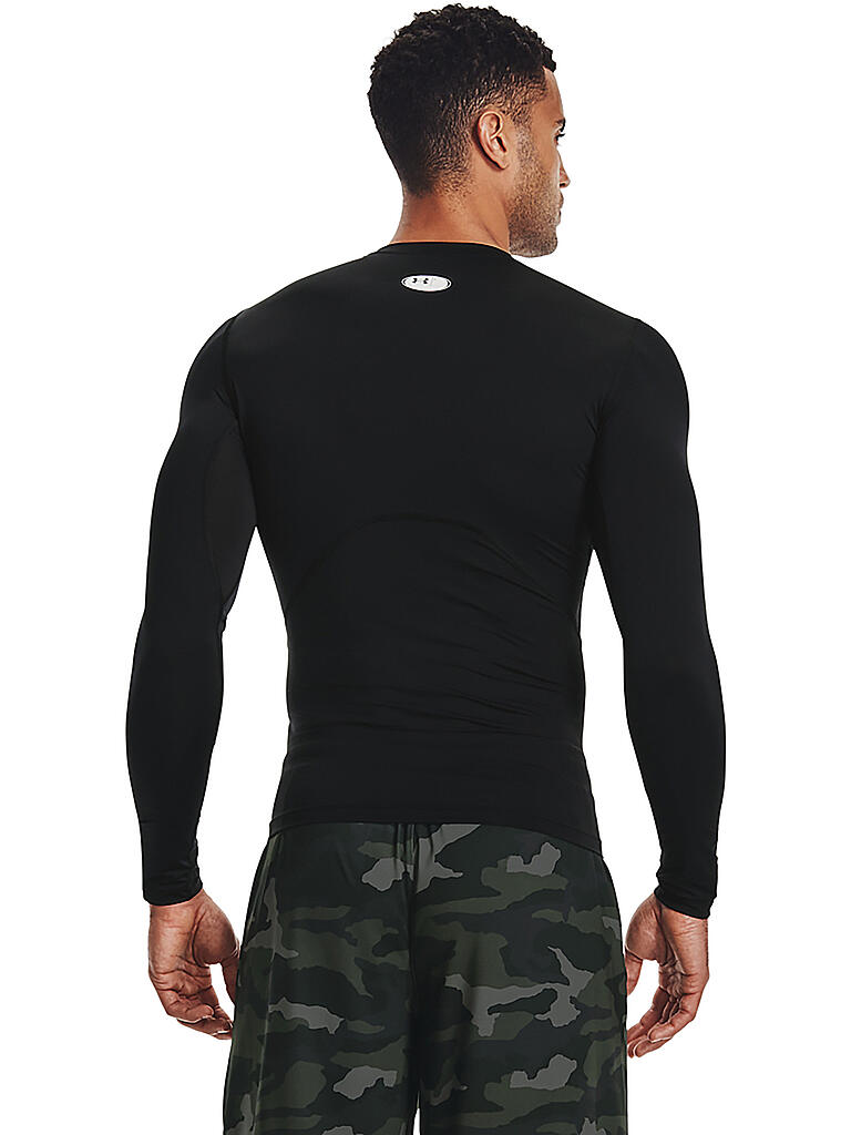 UNDER ARMOUR | Herren Kompressionsshirt HeatGear® Armour | schwarz