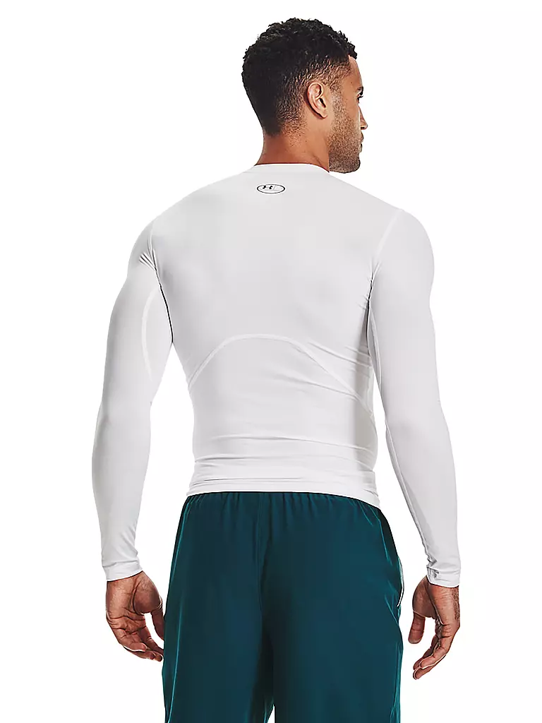 UNDER ARMOUR | Herren Kompressionsshirt HeatGear® Armour | weiß