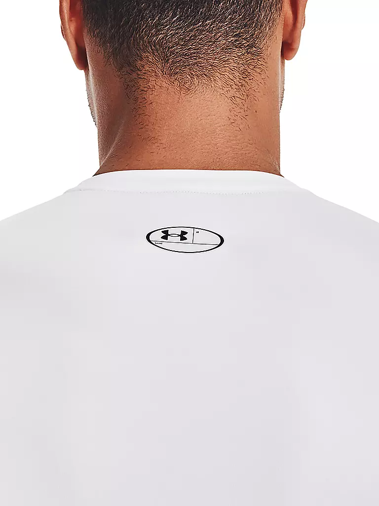 UNDER ARMOUR | Herren Kompressionsshirt HeatGear® Armour | weiss