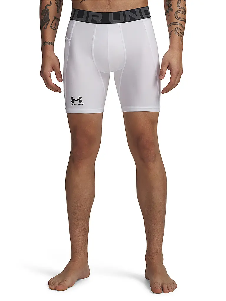UNDER ARMOUR | Herren Kompressionsshort HeatGear® Armour | Weiss