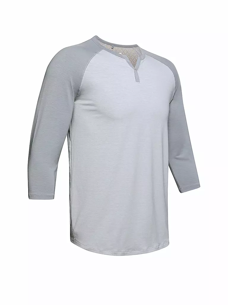 UNDER ARMOUR | Herren Shirt Athlete Recovery Sleepwear™ Henley | grau