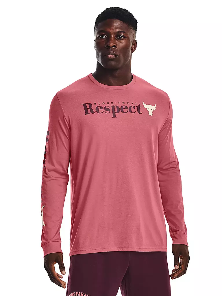 UNDER ARMOUR | Herren Shirt Project Rock Respect | rot