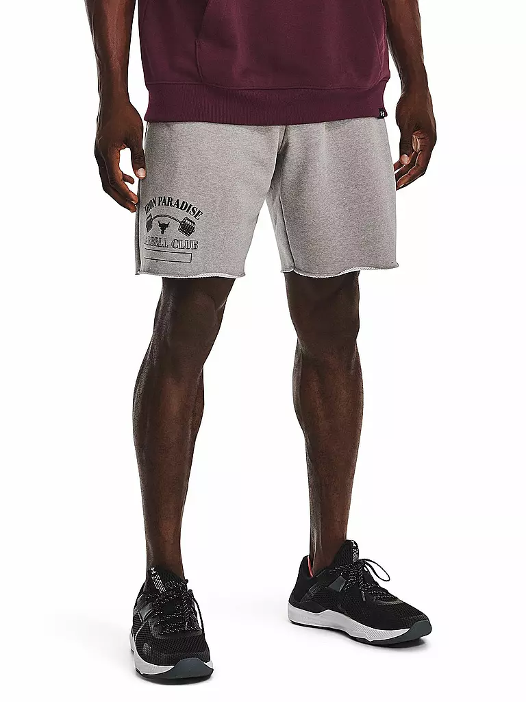 UNDER ARMOUR | Herren Short Project Rock Home Gym | grau