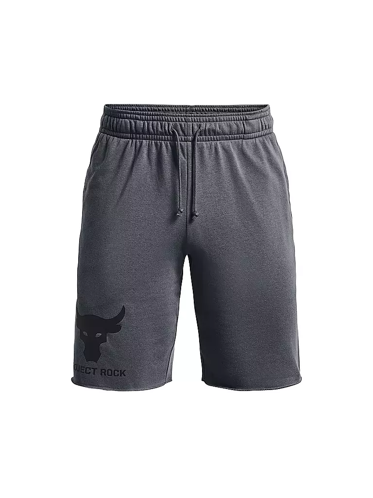 UNDER ARMOUR | Herren Short Project Rock Terry Brahma Bull | grau