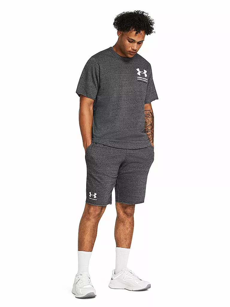 UNDER ARMOUR | Herren Short UA Rival Terry | grau