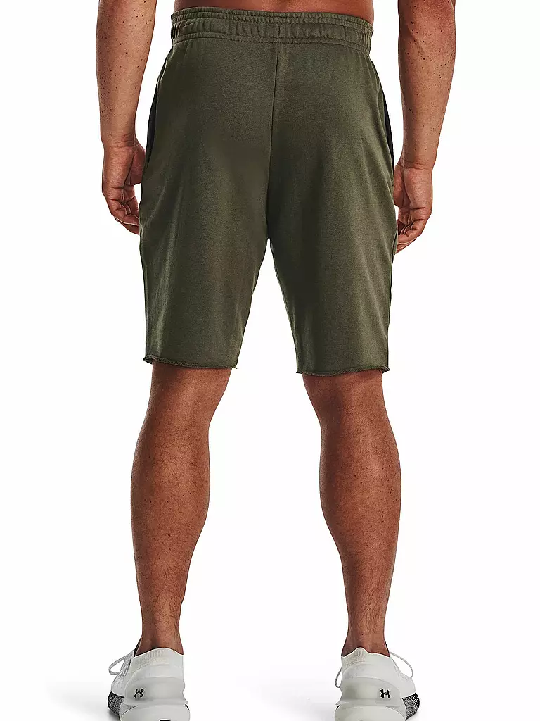 UNDER ARMOUR | Herren Short UA Rival Terry | olive