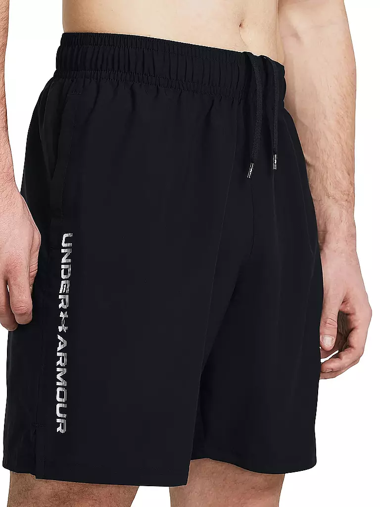 UNDER ARMOUR | Herren Short UA Woven Wordmark | schwarz