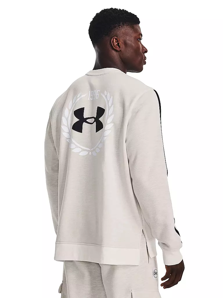 UNDER ARMOUR | Herren Sweater UA Essential Fleece Heritage | grau