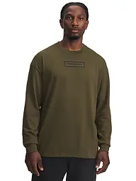 UNDER ARMOUR | Herren Sweater UA The Rock LS Q4 ST | olive