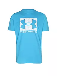 UNDER ARMOUR | Herren T-Shirt UA ABC Camo Boxed Logo | hellblau