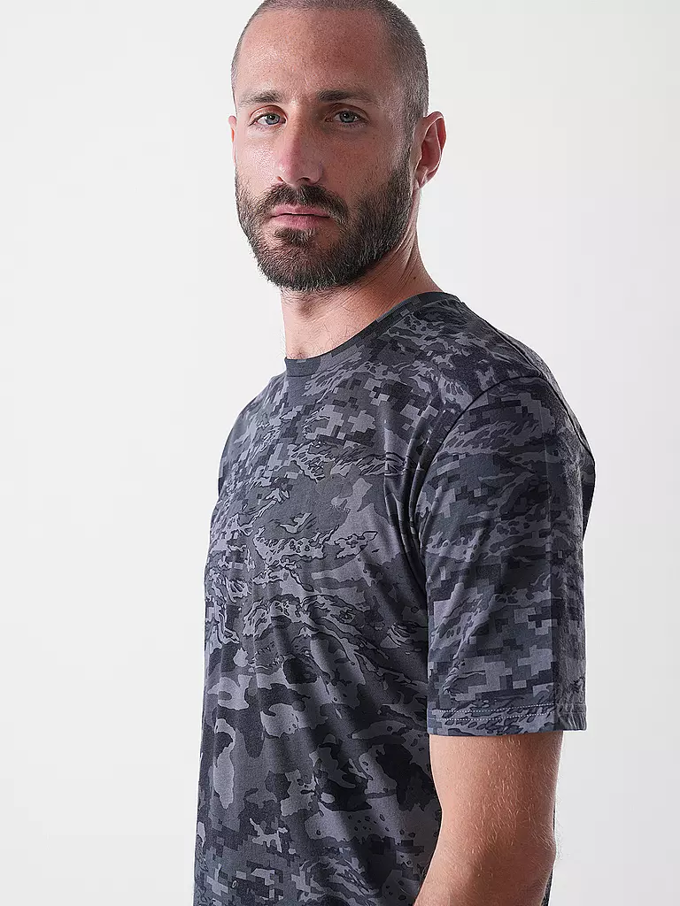 UNDER ARMOUR | Herren T-Shirt UA ABC Camo | grau