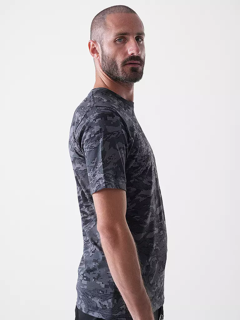 UNDER ARMOUR | Herren T-Shirt UA ABC Camo | grau