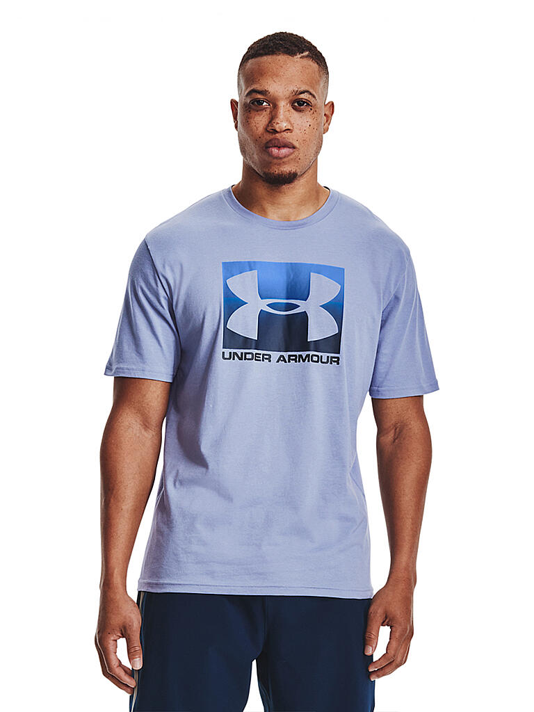 UNDER ARMOUR | Herren T-Shirt UA Boxed Sportstyle | blau